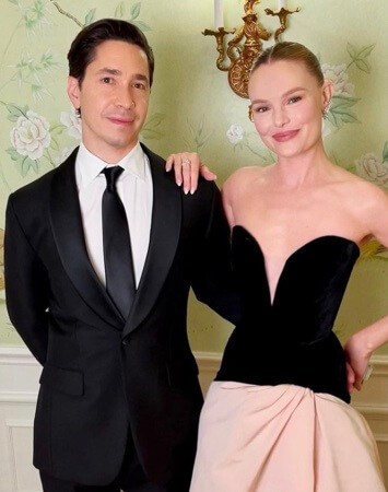  Justin Long with his girlfriend, Kate Bosworth.